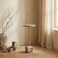 Table d'Appoint Ebe — Beige Haute