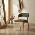 Chaise Kael — Vert Legacy Olive Hévéa