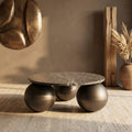 Table Basse Skippy — Marron Marbre