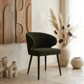 Chaise Fiori — Vert Noir Bois