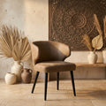 Chaise Fiori — Taupe Terra Cuir
