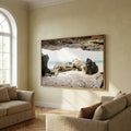 Panneau Mural Glass — Art Mural Image Beach cave