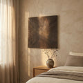 Panneau Mural Zapp — Marron Nervuré Carré S