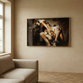 Tableau Melani — Verre Art Mural Image pleasure feeling