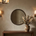 Miroir Limera — Laiton Aluminium Rond Irrégulier Bordure S