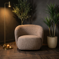 Fauteuil Aphrodite — Taupe Legacy Mink