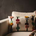 Housse de Coussin Prinay — Rose Brodé Rectangulaire