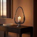 Chandelier Yindee — Aluminium Gun Ovale