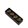 Rond de Serviette Joa — Ant Or Moulé Aluminium Feuille