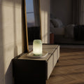 Lampe LED Shalon — Verre Pierre Rechargeable
