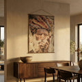 Tableau Alexy — Beige Composite Papier Homme Turban