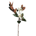 Fleur artificielle Magnolia — Blanc