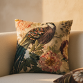 Housse de Coussin Loralee — Vert Coton Carré