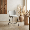 Tabouret de Bar Pebble — Legacy Beige