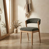 Kael Green dining chair Legacy10 Olive Rubberwood