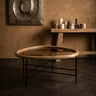Neelix Natural rubberwood organic coffeetable M
