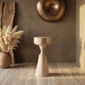 Maran Cream shiny ironsidetable round L