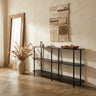 Sophisticated Metal Black sidetable