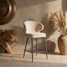 Ares Beige bar chair aphrodite 3 clay leg