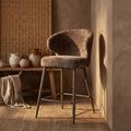 Tabouret de Bar Ares — Moka Aphrodite Clay