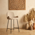 Tabouret de Bar Leander — Crème