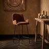 Leander Rust bar stool