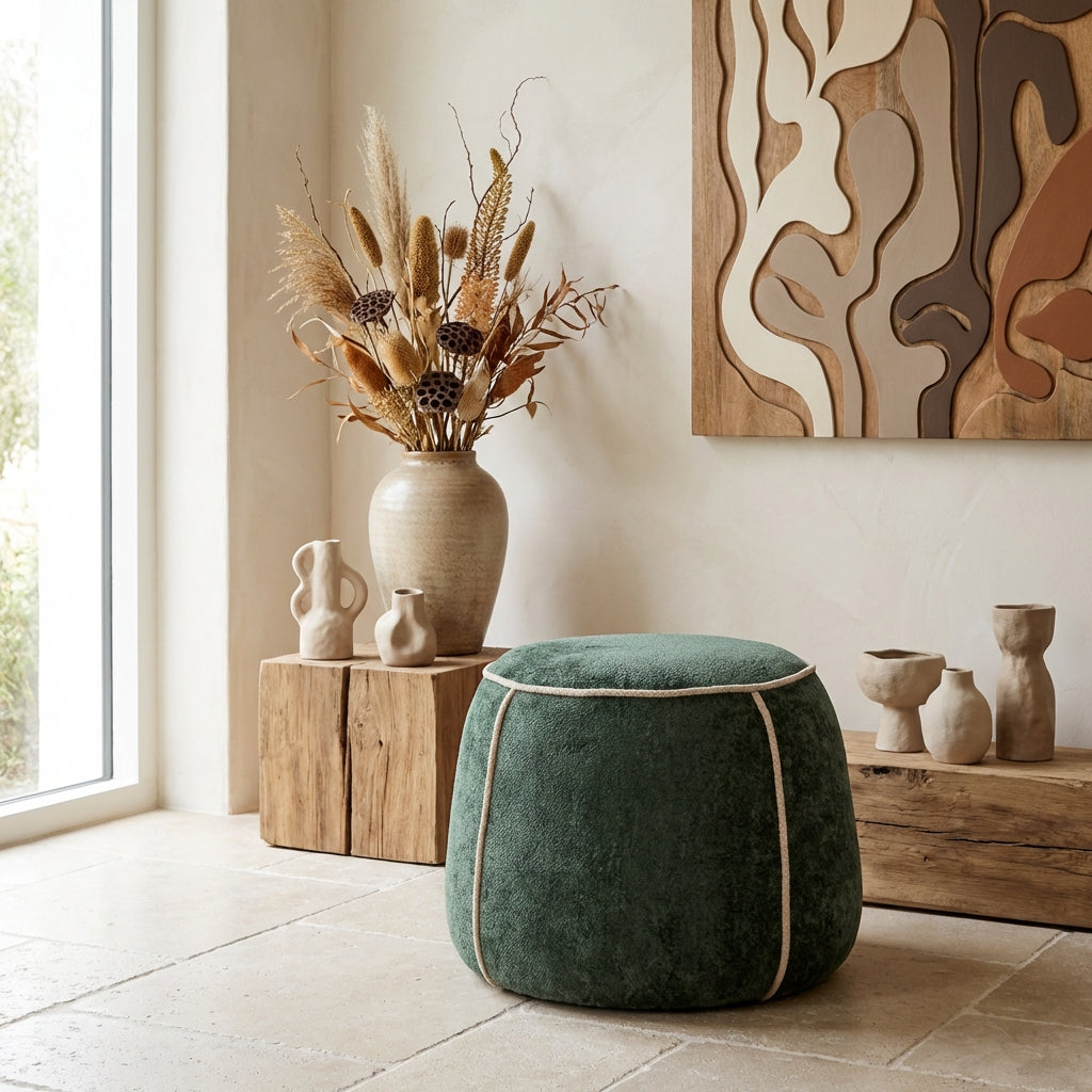 NAPOLI POUF APHRODITE 13 RAIN FOREST