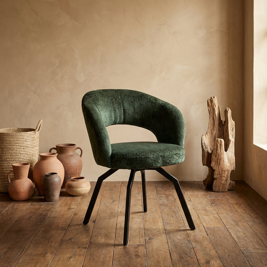 Aranea Dining Chair Green Symphony 11