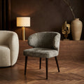 Chaise Fiori — Vert Marron Foncé Bois