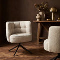 Chaise Odin — Crème Legacy Dove Noir