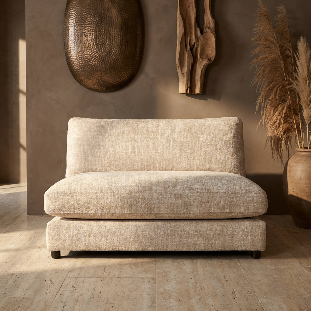 New Nilla sofa seater no arms