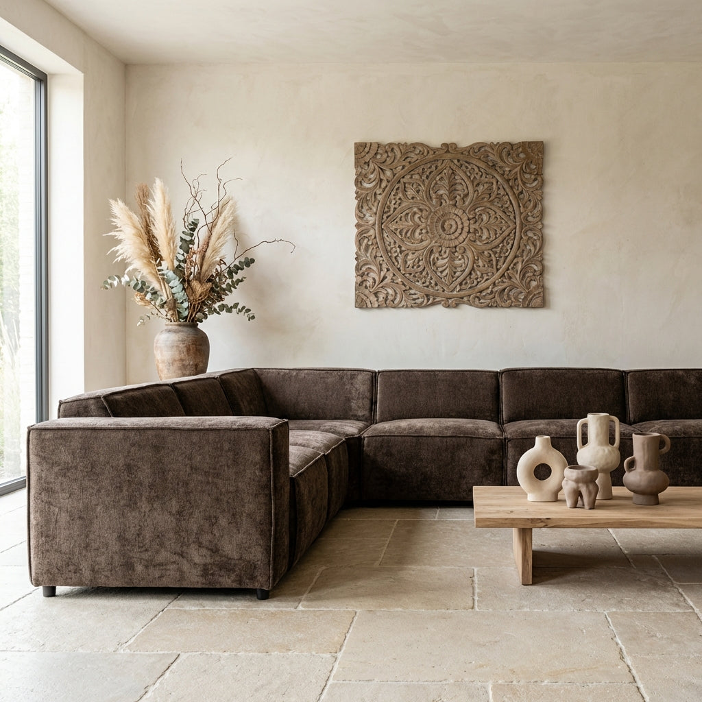 Trapani sofa hocker