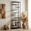 Armoire Duana — Playful Noir Fer Ouvert Haut