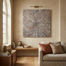 Zapp white ribbed wallpanel square s