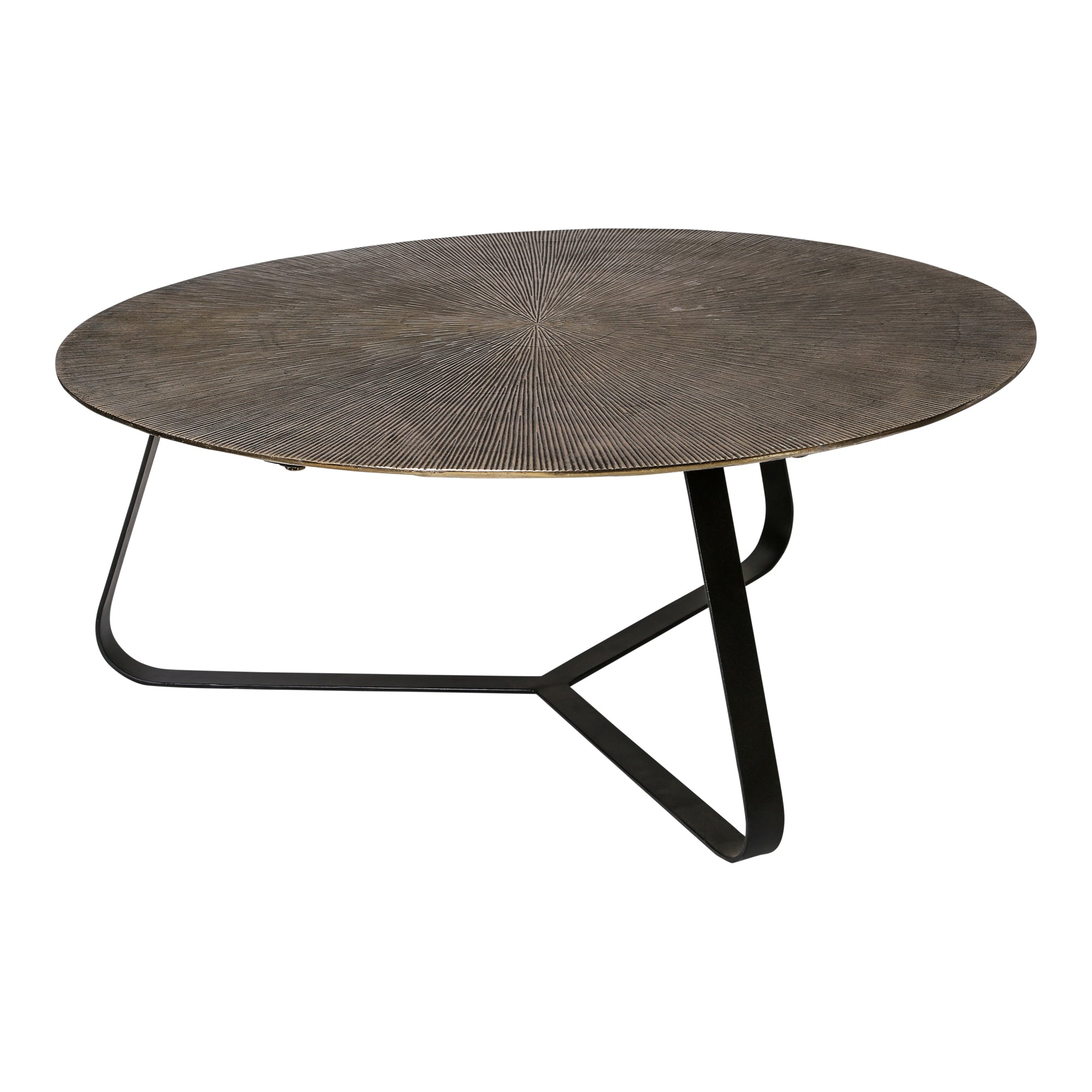 Kae gold alu black Iron rectangular sidetable sv2 - Photo 6