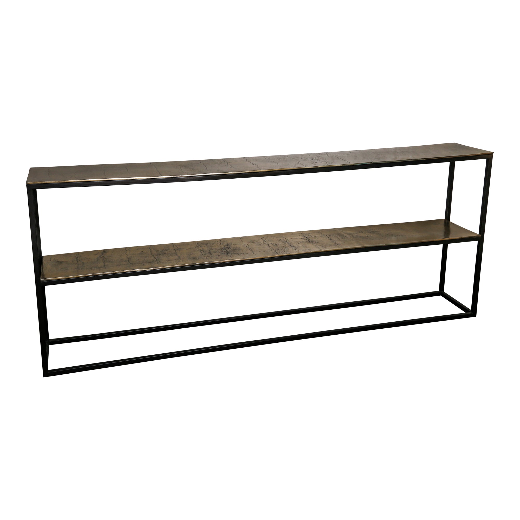Kae gold alu black Iron rectangular sidetable sv2 - Photo 8