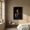 Melani Glass Art wall picture ethnic women