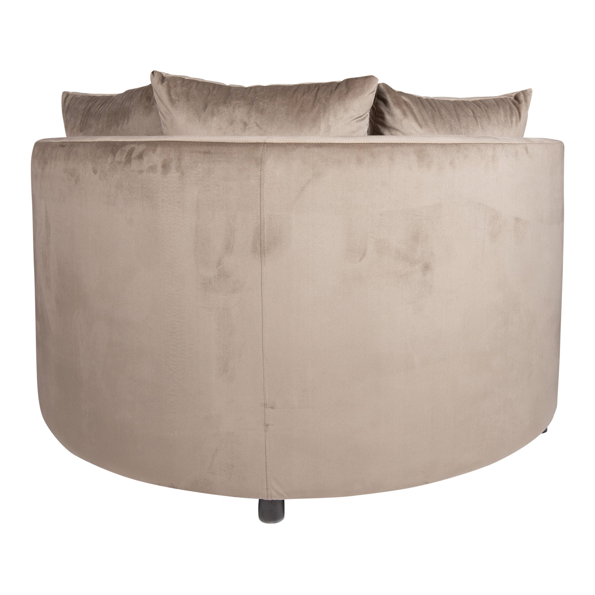Fayen Velvet Sand fauteuil half round KD - Photo 5