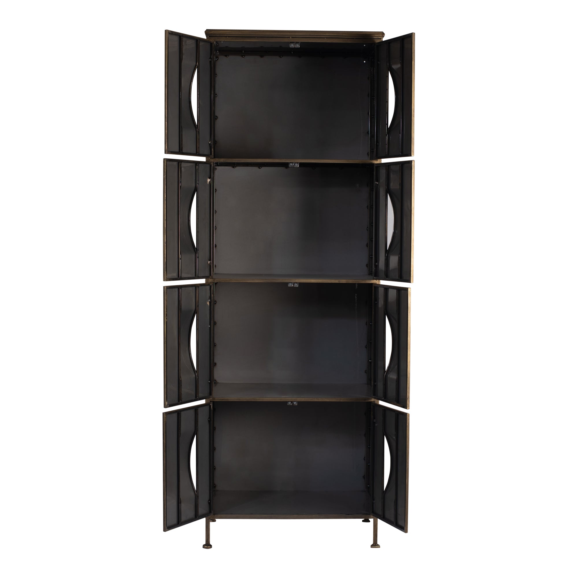 Cave Black iron cabinet high - Photo 3