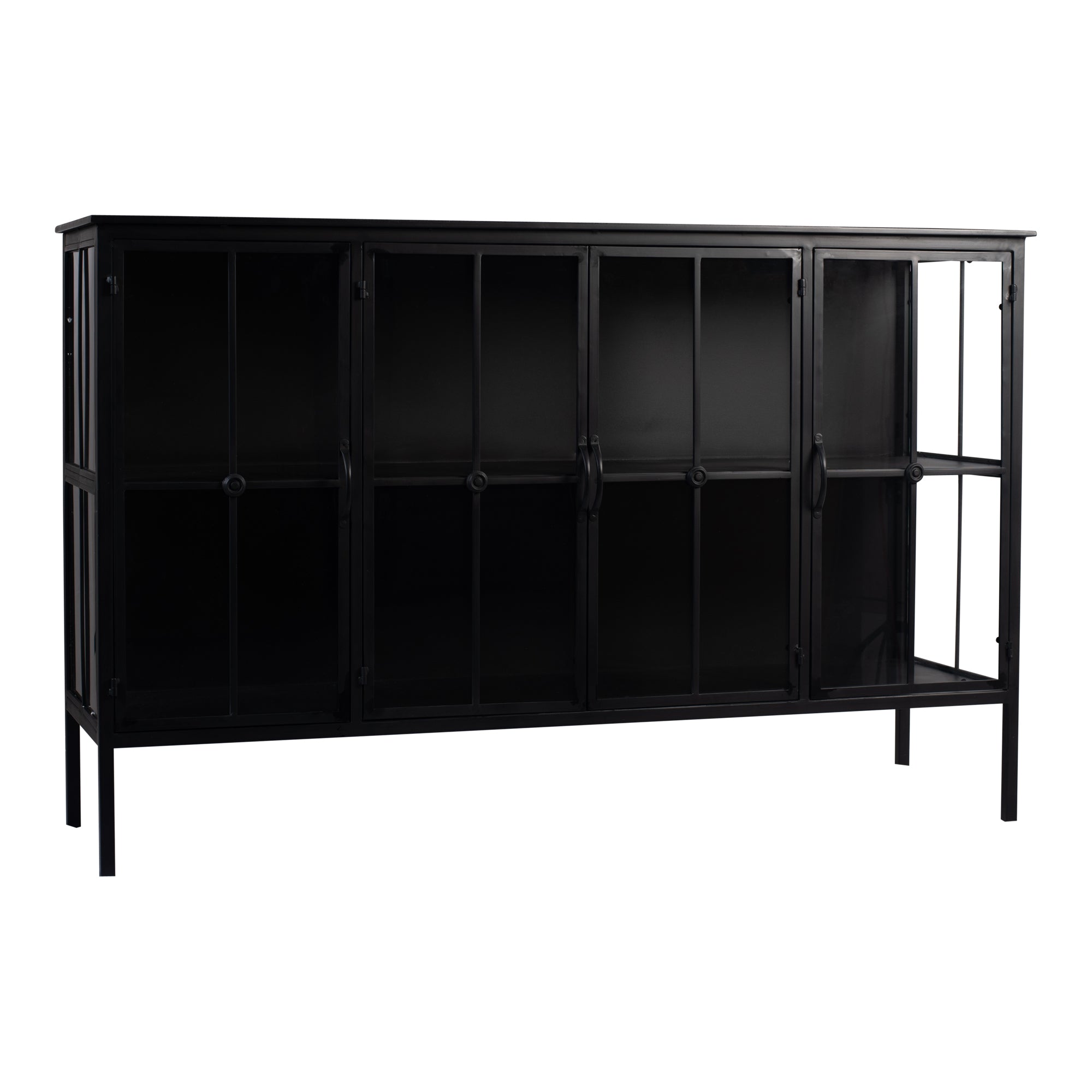 Cave Black iron cabinet high - Photo 9