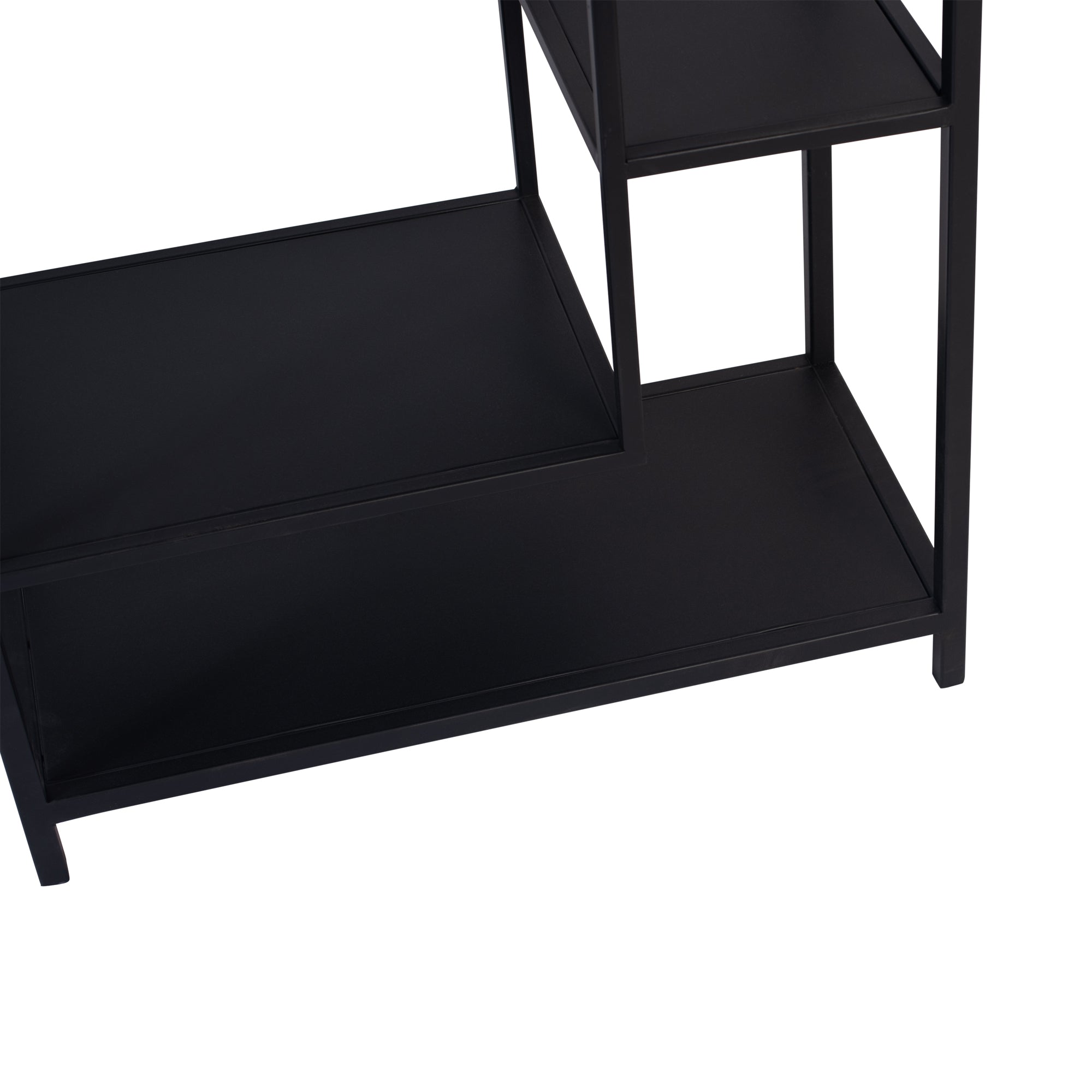 Duana Playful black iron open cabinet high - Photo 5