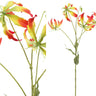 Lily Flower red and yellow gloriosa S Jaune — Fleur artificielle — Fleur artificielle design premium | Häus