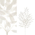 Feuille artificielle Blanc — Blanc