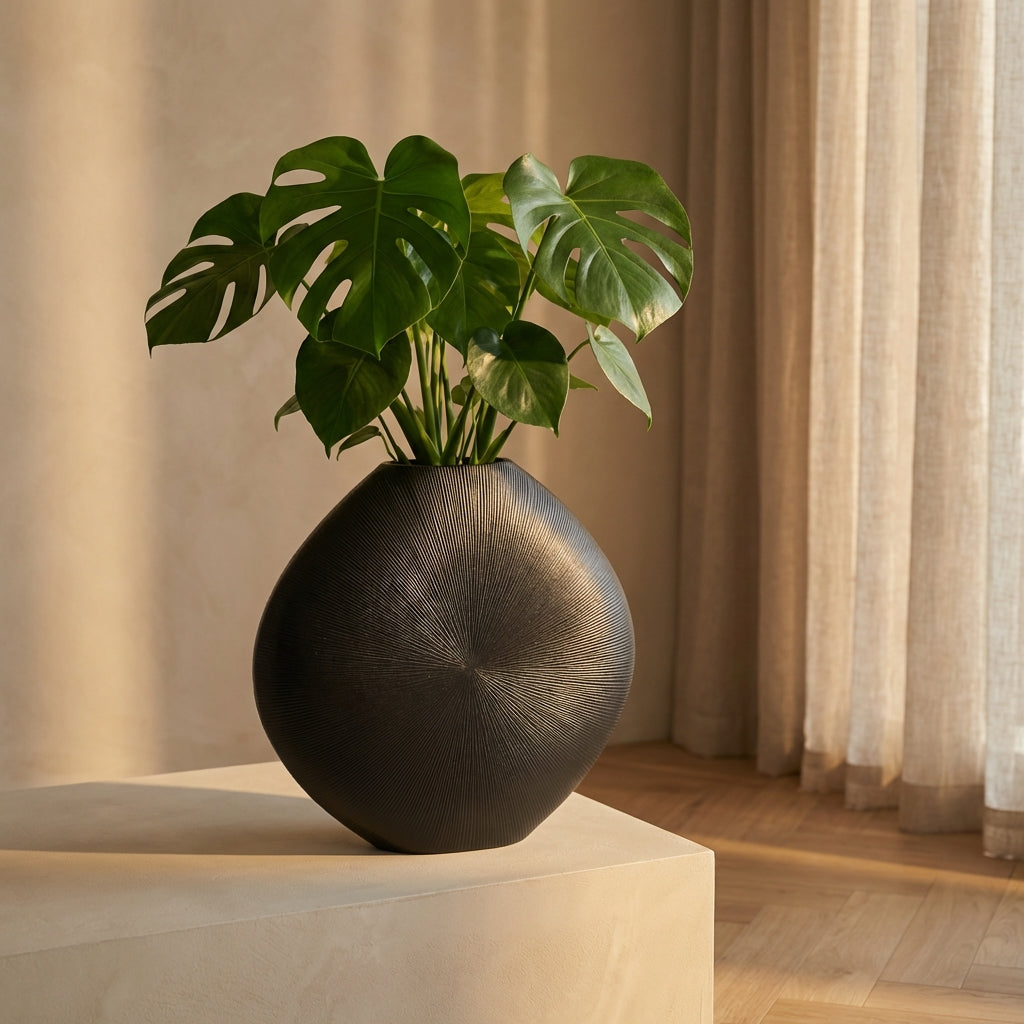 Tiro Pot en métal - Noir