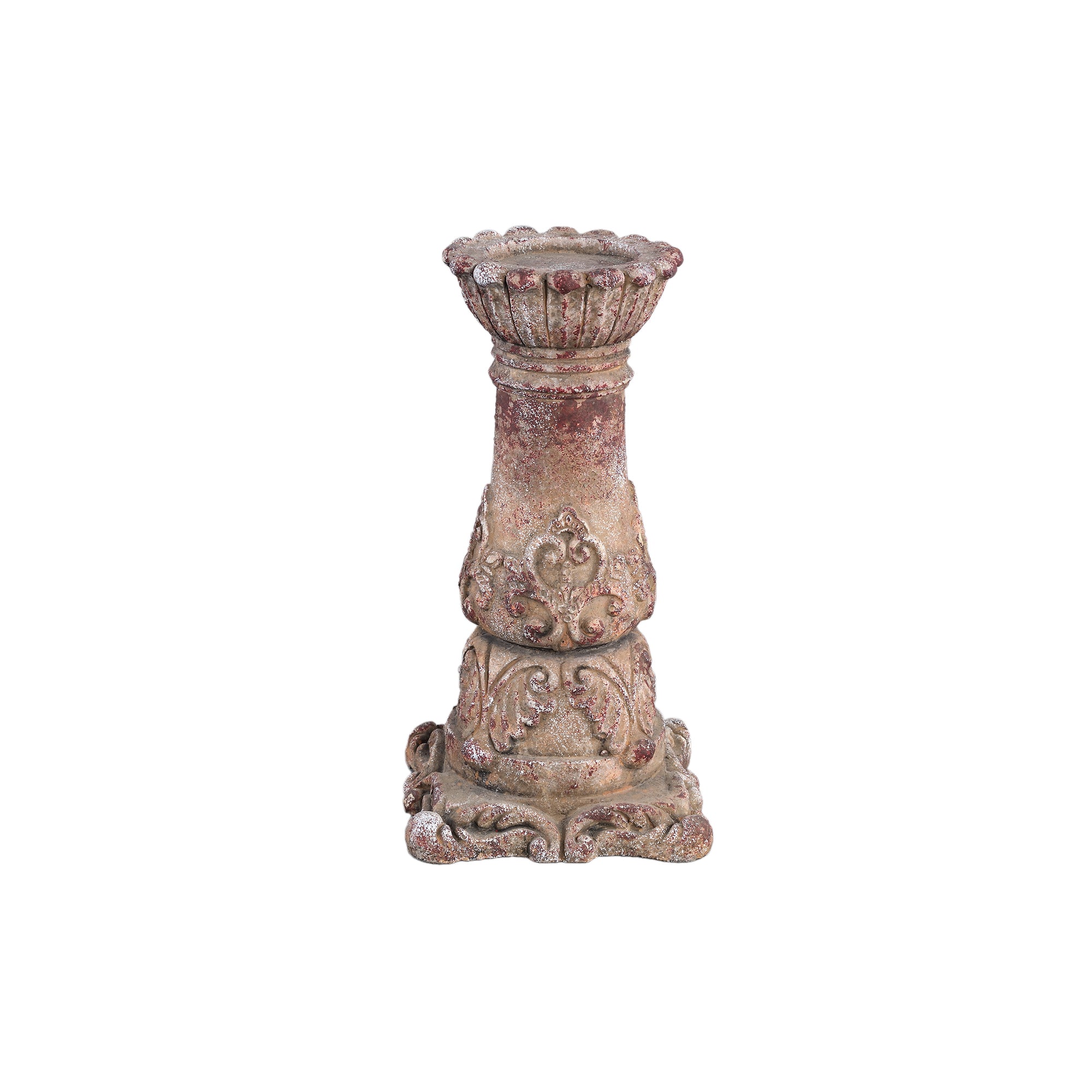Burnt Chandeliers - Red, Cream