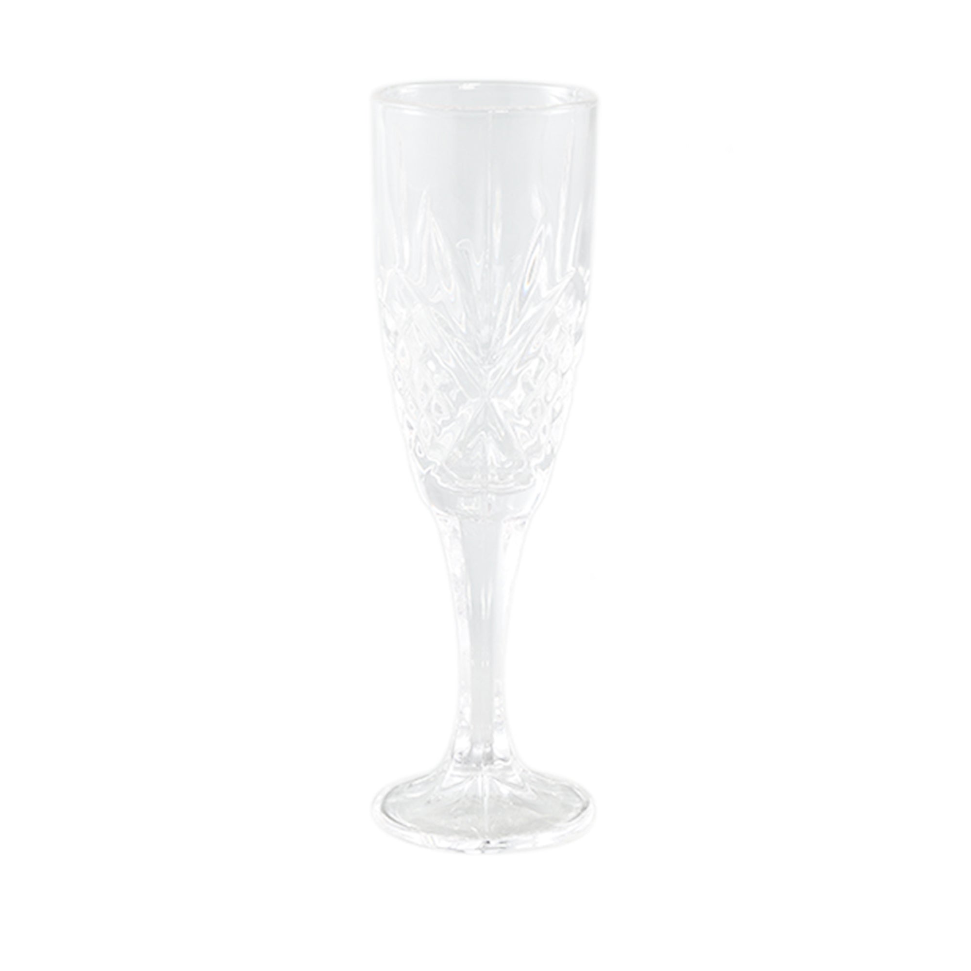 Glass Crystal clear champagne glass