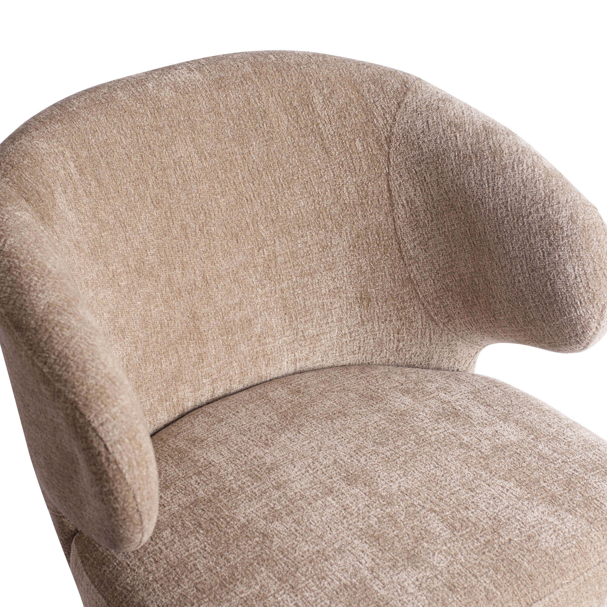 Fiori Cream 6051 dining chair black wood legs - Photo 8