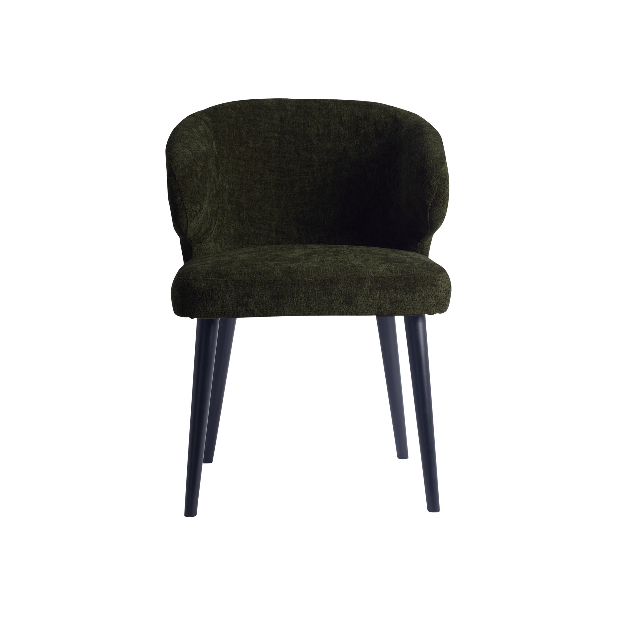 Fiori Green 1205 dining chair black wood legs - Photo 4