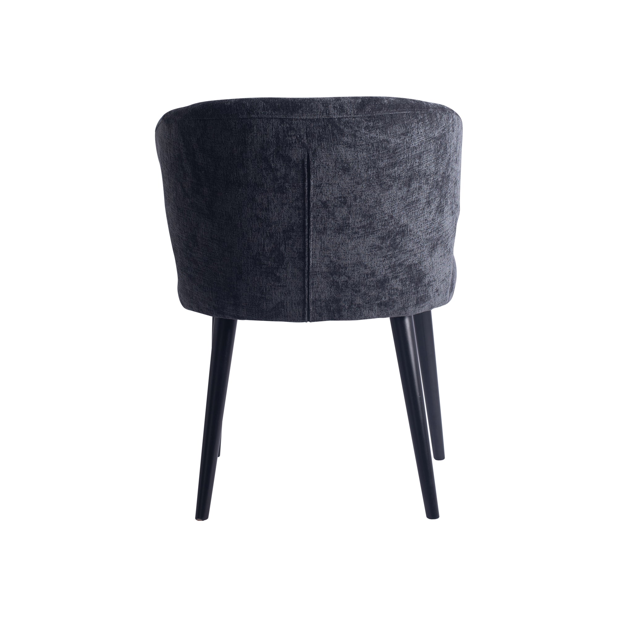 Fiori Anthracite 0504 dining chair black wood legs - Photo 5