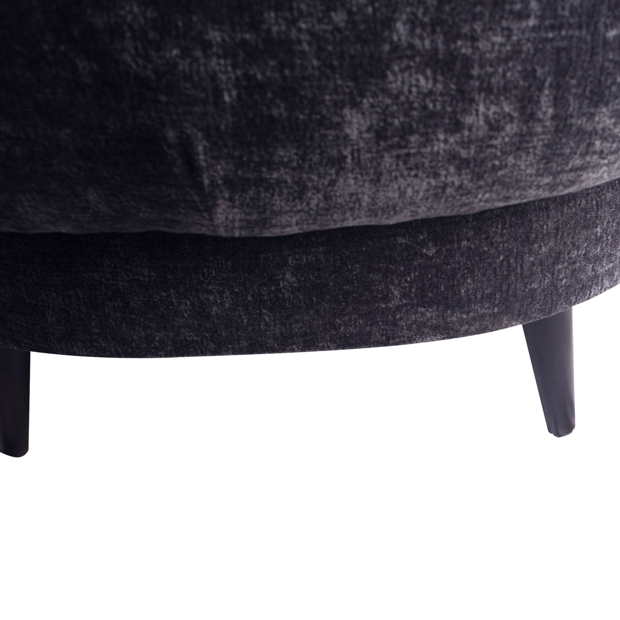 Elefan Anthracite fauteuil round armrest - Photo 8